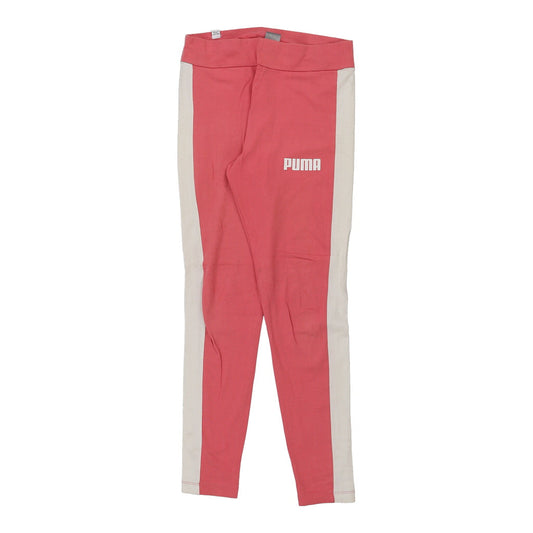 Vintage pink Age 12-13 Puma Leggings - girls large
