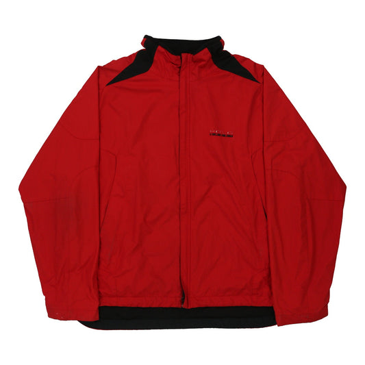 Vintage Polo Sport Jacket - XL Red Polyester