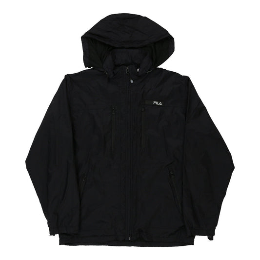 Vintage black Fila Jacket - mens large