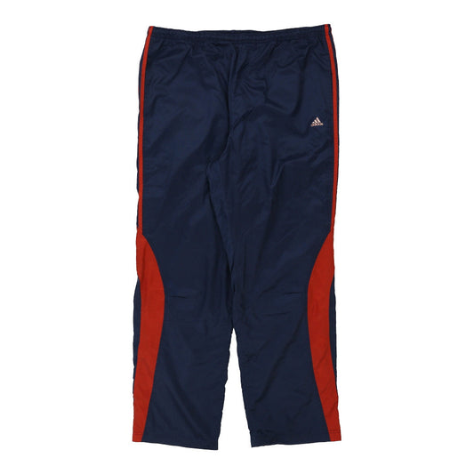 Vintage navy Adidas Tracksuit - mens x-large