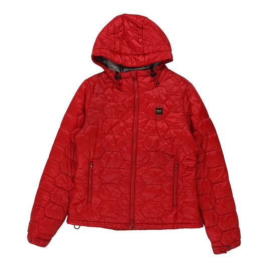 Vintage Blauer Puffer - XL Red Polyester