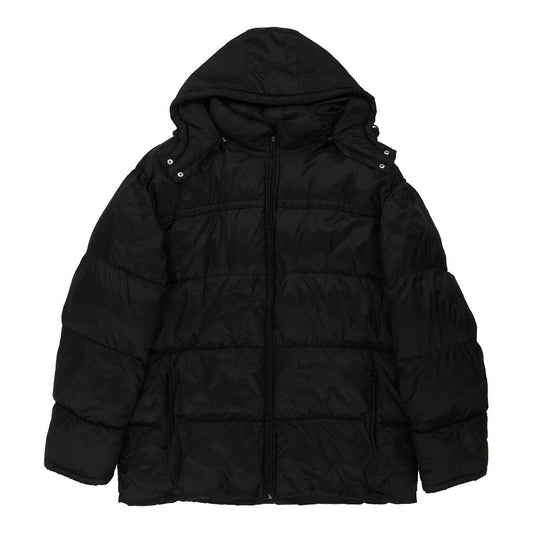 Vintage Brugi Puffer - 2XL Black Nylon