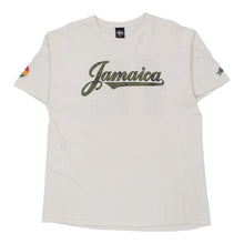  Vintage white Jamaica Stussy T-Shirt - mens large