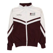  Gtm Sportswear Track Jacket - Small Burgundy Polyester track jacket Gtm Sportswear   