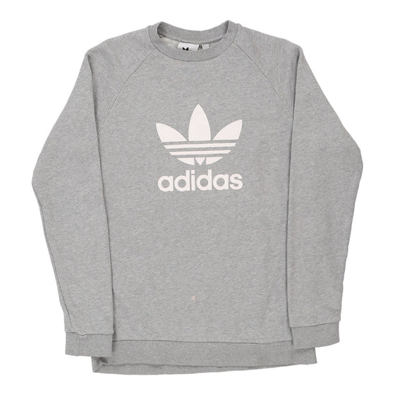 Adidas Sweatshirt - Small Grey Cotton Blend sweatshirt Adidas   