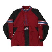  Vintage burgundy Colorado Avalanche Starter Jacket - mens x-large