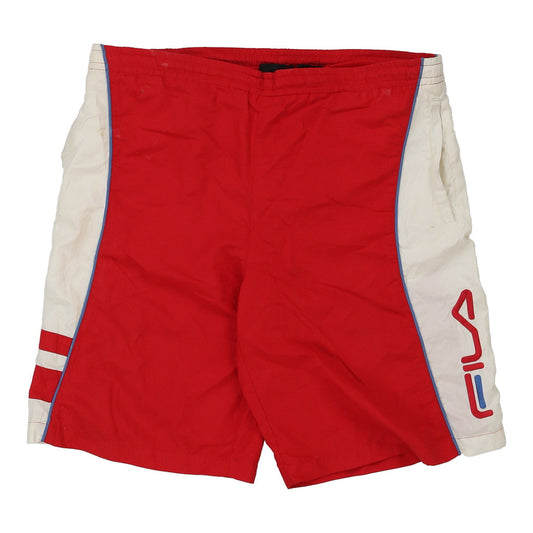 Vintage red Fila Sport Shorts - mens large