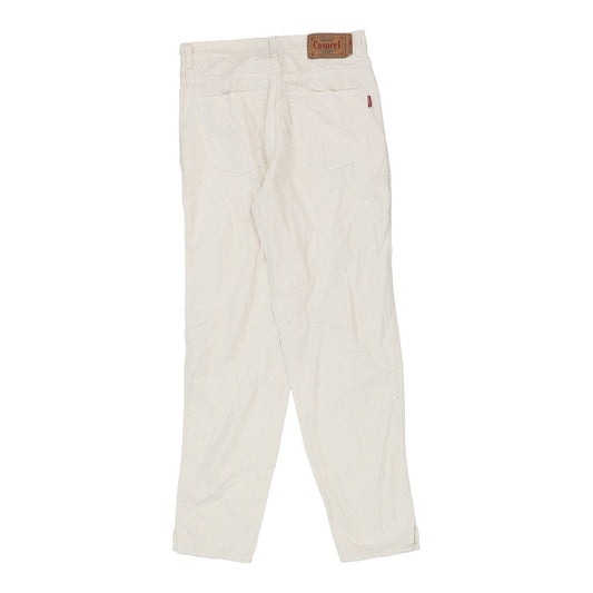 Vintage white Casucci Trousers - womens 28" waist