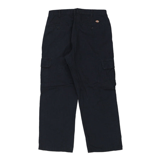 Vintage navy Dickies Cargo Trousers - mens 34" waist