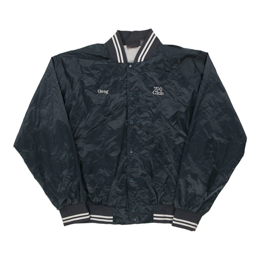 Vintage grey Linton Indiana Auburn Sport Varsity Jacket - mens xx-large