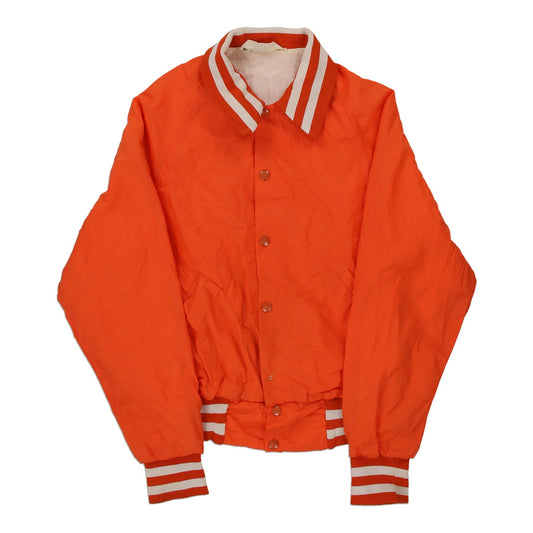 Vintage orange 1970's Bunch Don Alleson Athletic Varsity Jacket - mens small