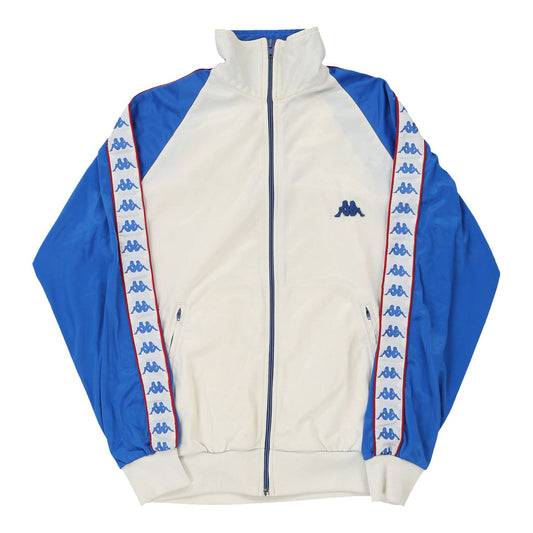 Vintage white Made in Italy Kappa Track Jacket - mens small