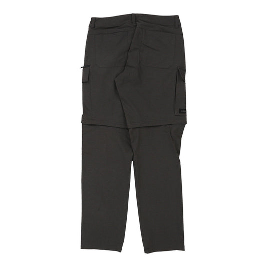 Vintage grey Hiking Unbranded Cargo Trousers - mens medium