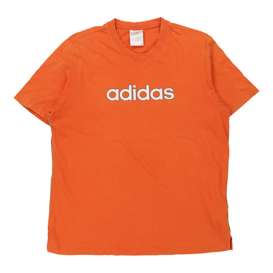 Vintage orange Adidas T-Shirt - mens large