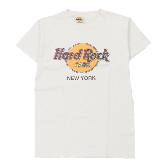 Vintage white New York Hard Rock Cafe T-Shirt - mens small
