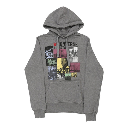 Vintage grey Converse Hoodie - mens small