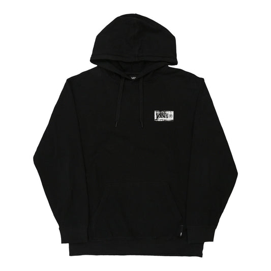 Vintage black Vans Hoodie - mens x-large