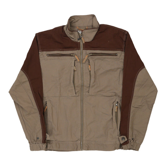 Vintage brown Job Tech Jacket - mens large