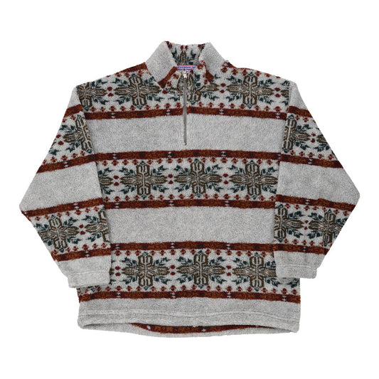 Vintage grey United Cotton Fleece - mens x-large