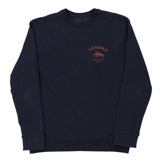 Vintage navy Patagonia Sweatshirt - mens medium