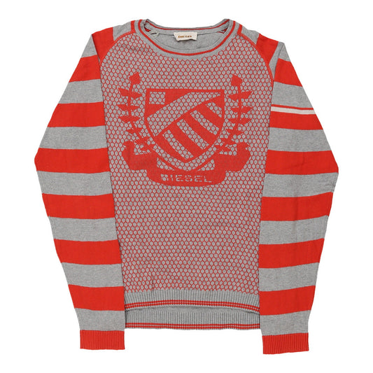 Vintage block colour Diesel Jumper - mens medium