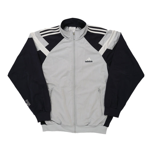Vintage grey Adidas Track Jacket - mens medium
