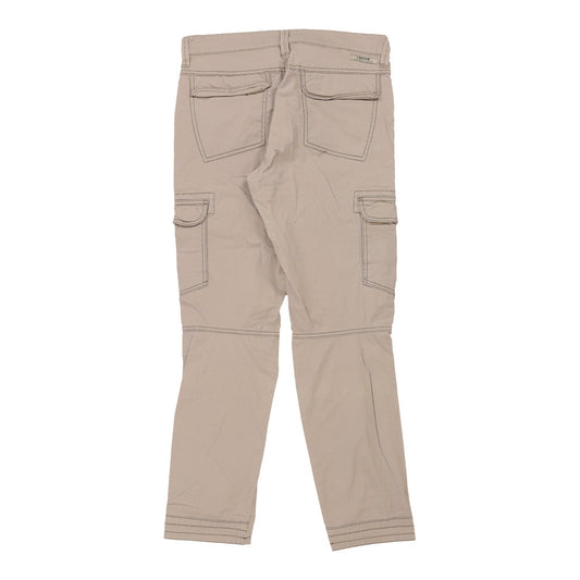 Vintage beige Timezone Cargo Trousers - mens 33" waist