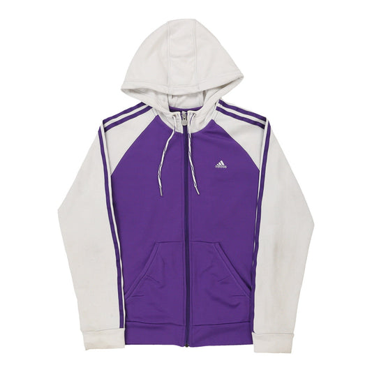 Vintage purple Adidas Hoodie - womens medium