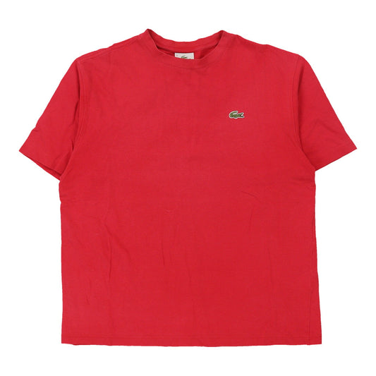 Vintage red Lacoste T-Shirt - mens large
