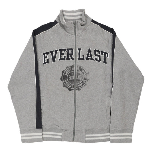 Vintage grey Everlast Zip Up - mens large
