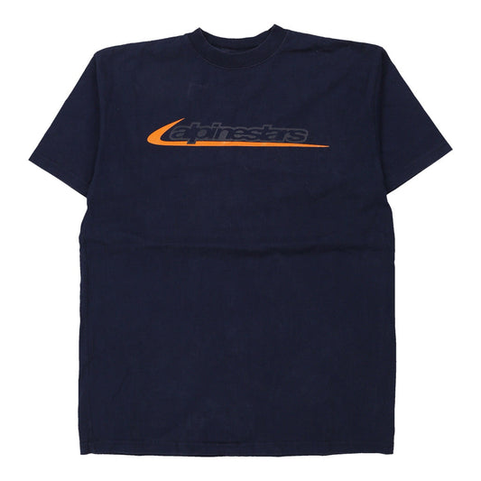 Vintage navy Alpinestars T-Shirt - mens x-large