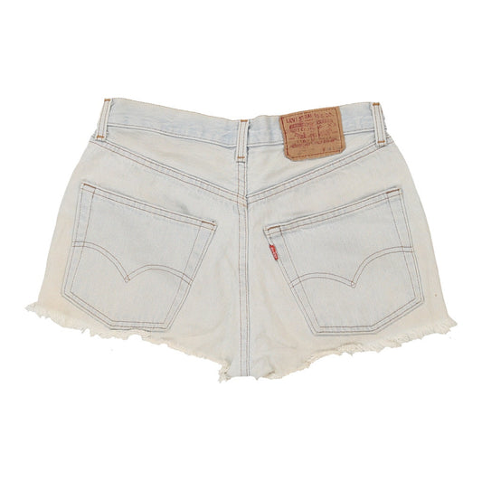 Vintage light wash 501 Levis Denim Shorts - womens 30" waist