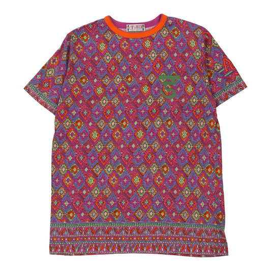 Vintage American System T-Shirt - Large Purple Cotton