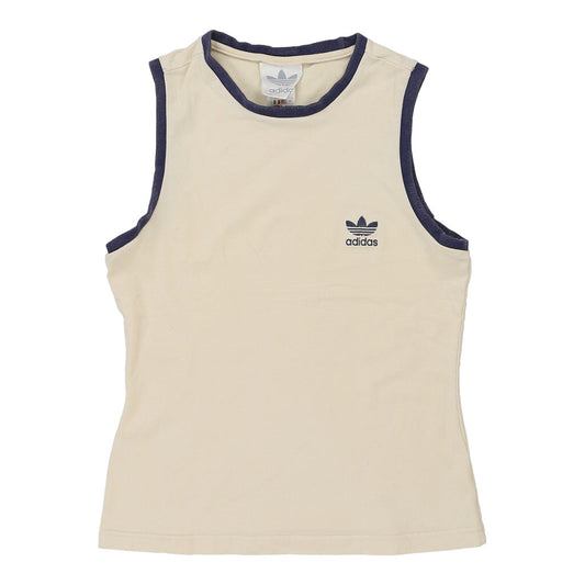 Vintage beige Adidas Vest - womens large