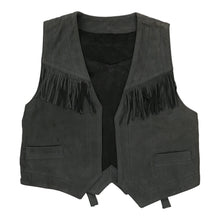  Unbranded Gilet - Small Grey Faux Leather - Thrifted.com