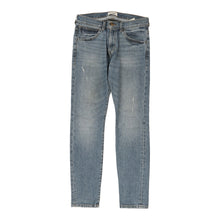  Wrangler Skinny Jeans - 32W UK 10 Blue Cotton - Thrifted.com