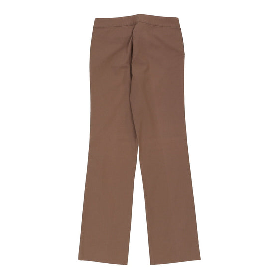 Vintage brown Just Cavalli Trousers - womens 30" waist