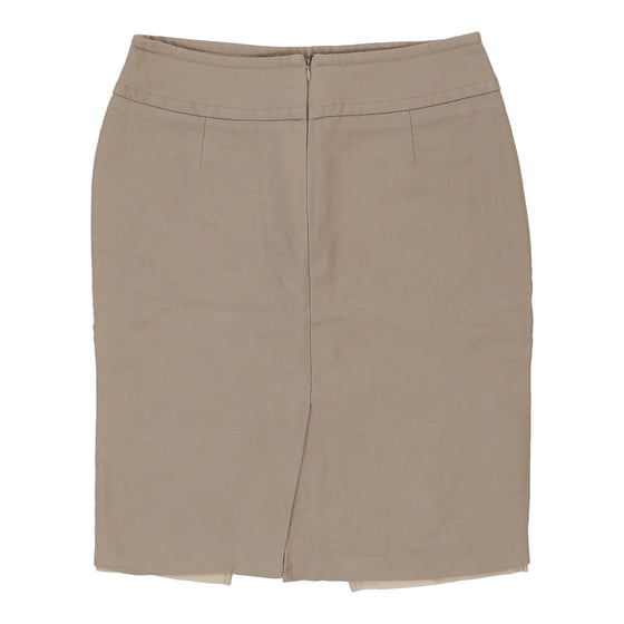Vintage beige Burberry London Pencil Skirt - womens 30" waist