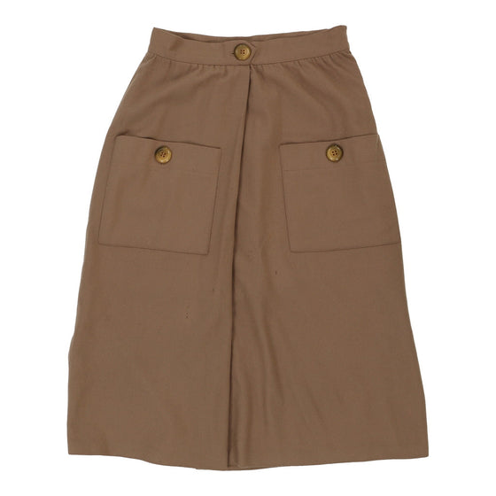 Vintage brown Les Copains Skirt - womens 26" waist