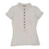 Vintage white Burberry Brit Polo Shirt - womens x-small