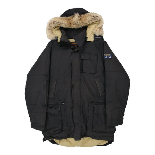 Vintage black Woolrich Coat - mens large