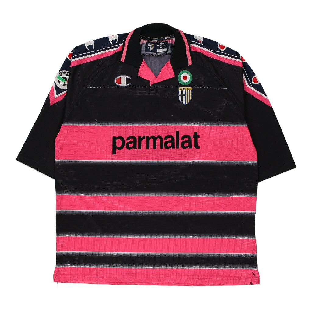 Vintage pink Buffon 1 Parma AC Champion Football Shirt - mens xx-large