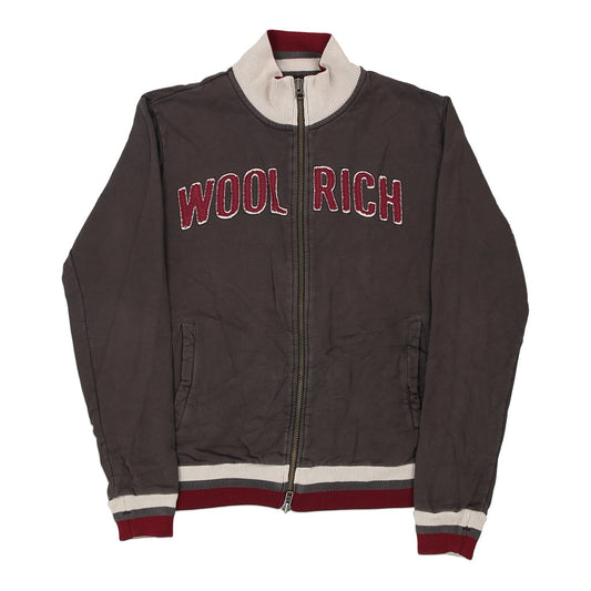 Vintage brown Woolrich Zip Up - mens large