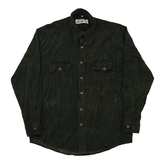 Vintage green Brandon Cord Shirt - mens large