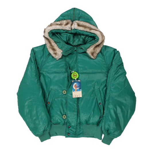 Vintage green Plose Ski Jacket - mens medium