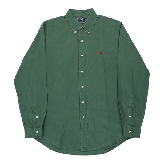 Vintage green Ralph Lauren Shirt - mens large