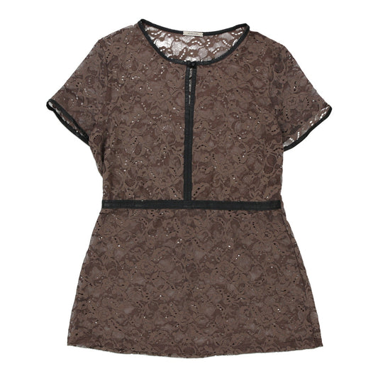 Vintage brown Intimissimi Dress - womens medium