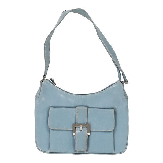 Vintage Euroline Bag - No Size Blue Leather