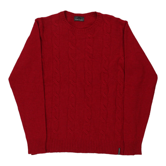 Vintage Il Granchio Jumper - Large Red Wool Blend