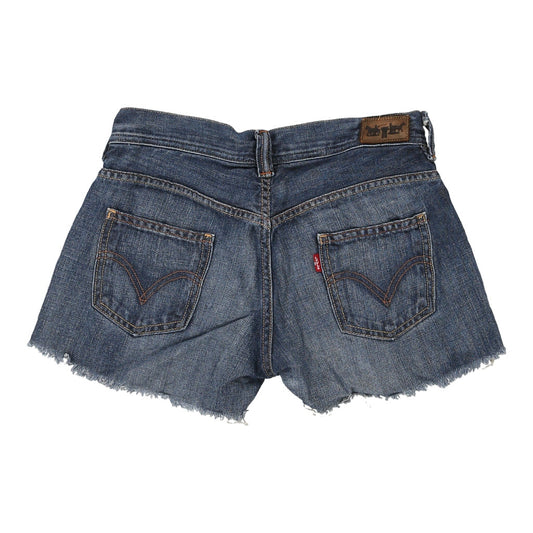 Vintage Levis Denim Shorts - 28W UK 6 Blue Cotton